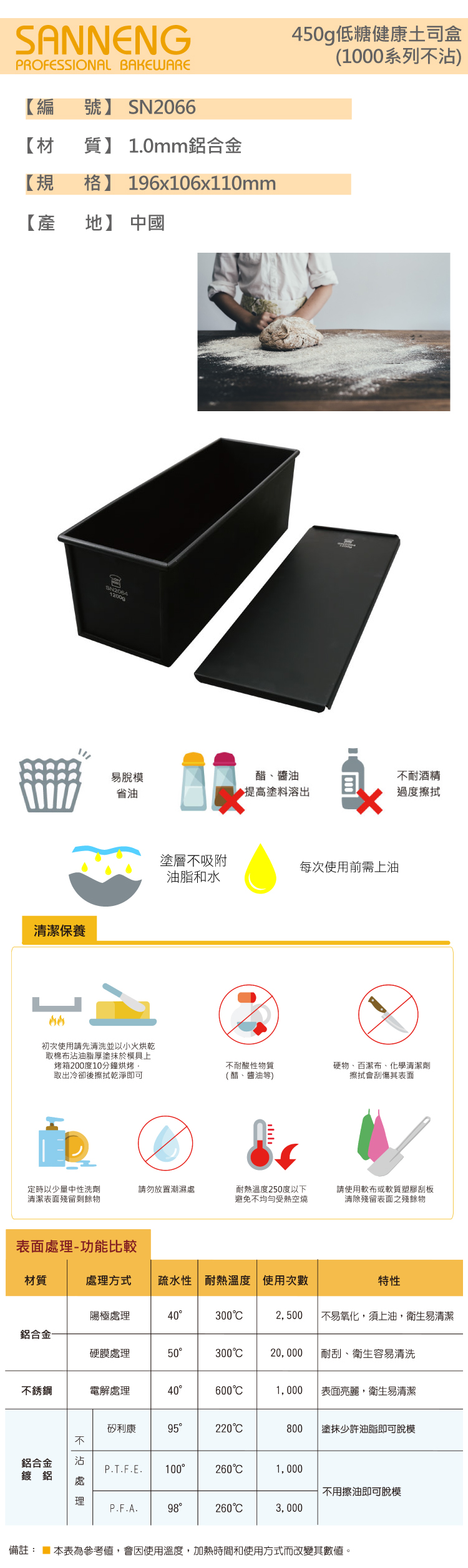 吐司盒 三能 低糖吐司盒