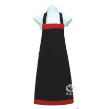 A0002日式雙袋黑配紅(有內理)圍裙 訂製品