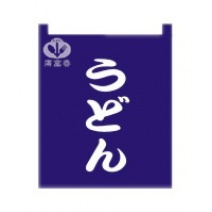 布簾  日文   籃底白字 BW-1023