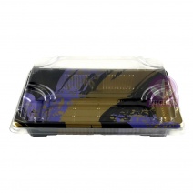 SM1-1103-03藍金(蓋+底400入/箱)16.5x11.5xH4.5cm