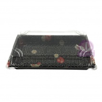 SM1-1107-01華紋(蓋+底400入/箱)22x13.5xH4.5cm