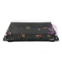 SM1-1111-04紅金(蓋+底200入/箱)25.7x18.5xH4.5cm