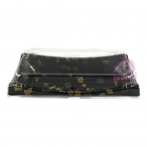 SM1-6130金葉xxHcm (蓋+底300入/箱)24x11.5xH6cm