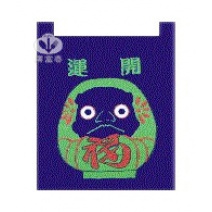 布簾    開運  藍底 SW-5008