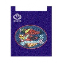 布簾    魚  藍底 SW-5009