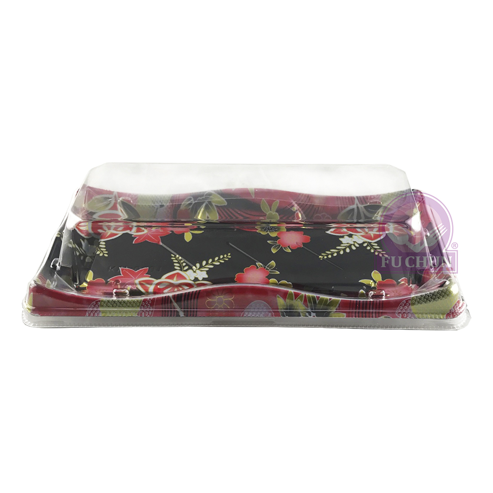 KW-0001花果紅(蓋+底400入/箱)21.5x10xH5.5cm