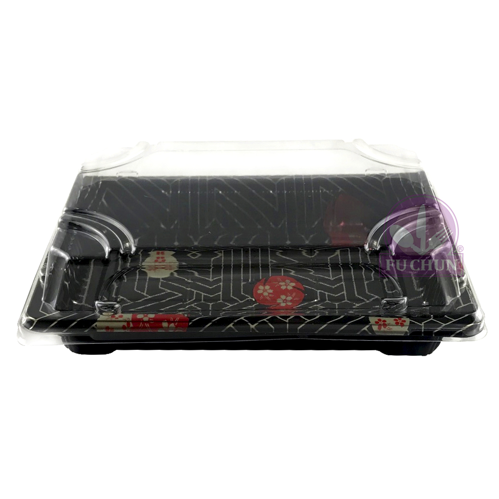 SM1-1103-01華紋(蓋+底400入/箱)16.5x11.5xH4.5cm