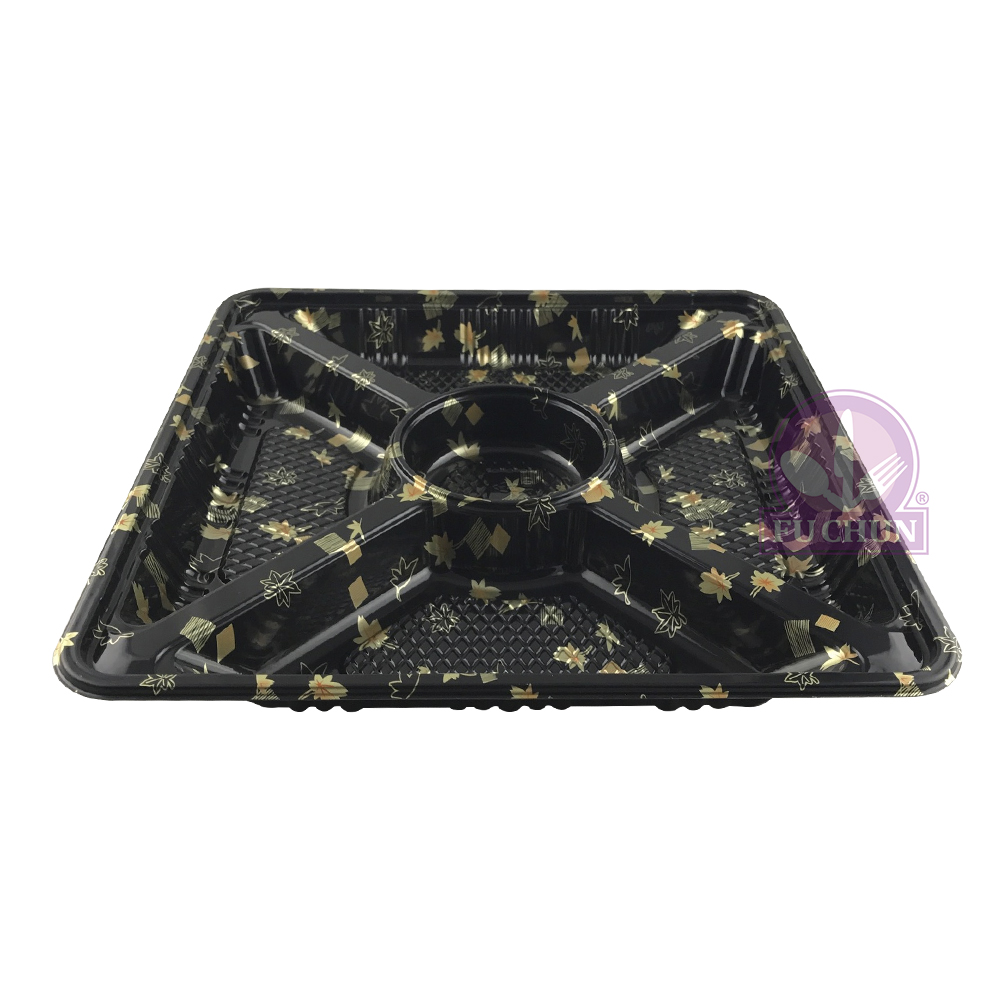 SM1-3109金葉 5格 (蓋+底100入/箱)33x33xH9cm