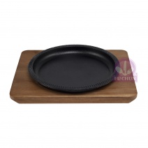 竹節圓鐵盤 19cm/AF042-1901(無木板)