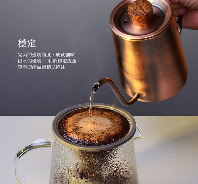 Driver Superior 古銅色 細口壺 600ml