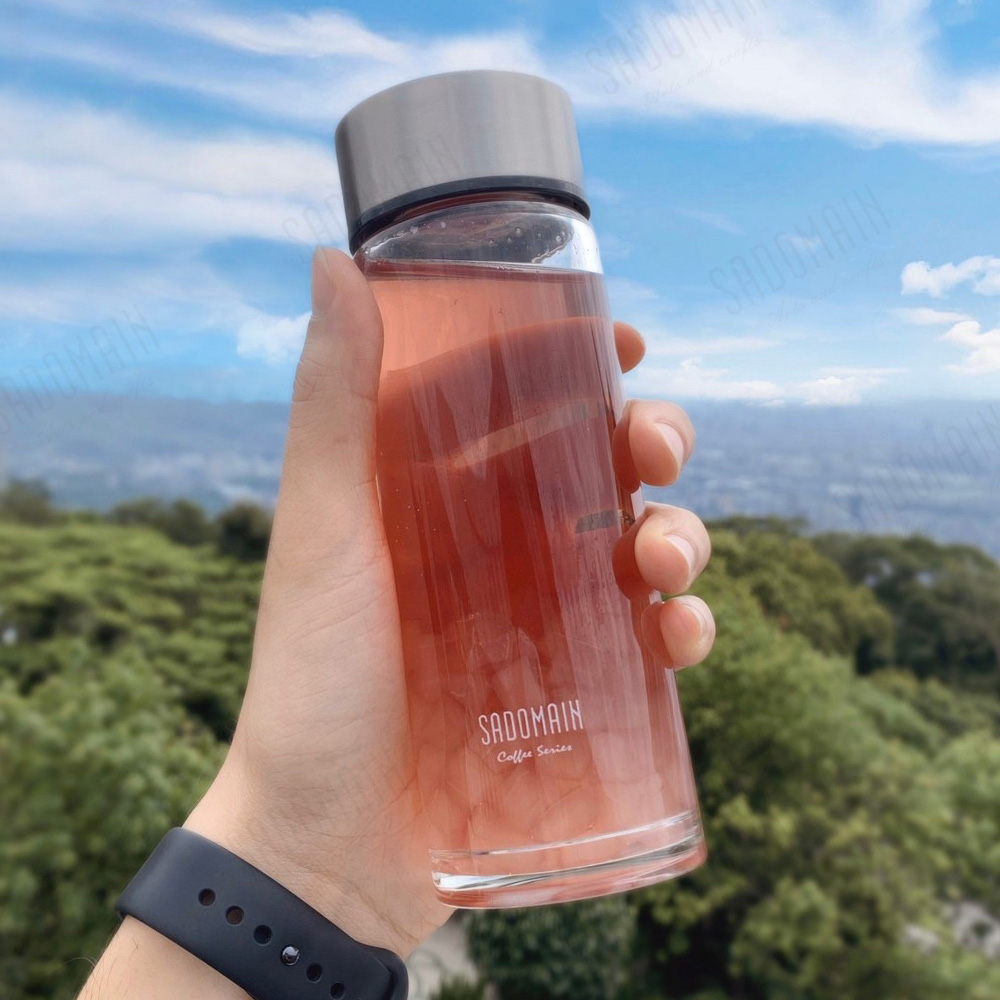 【仙德曼 SADOMAIN】雙層護套玻璃壺 800ml