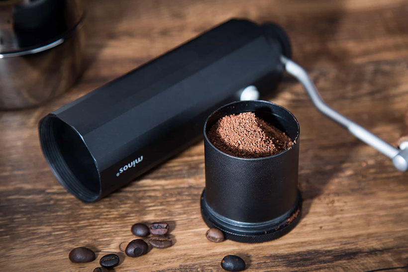 MINOS 磨豆機 灰色 黑金色