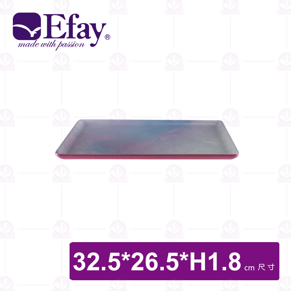 Efay GN 1/2托盤 手感烘焙棉花糖貼花