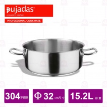 【西班牙Pujadas】雙耳佐料鍋32cm 15.2L