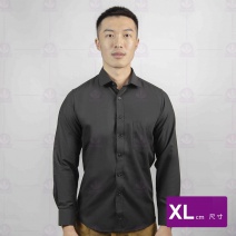 Z236 黑色襯衫長袖 XL