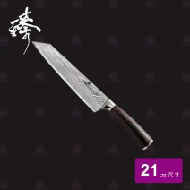 【臻】DLC828-2J 臻67層大馬士革劍型牛刀