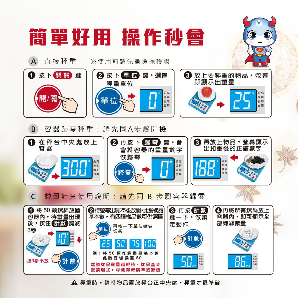 Dr.Av 聖岡科技 咖啡秤 電子秤 防水秤 PT-2510K