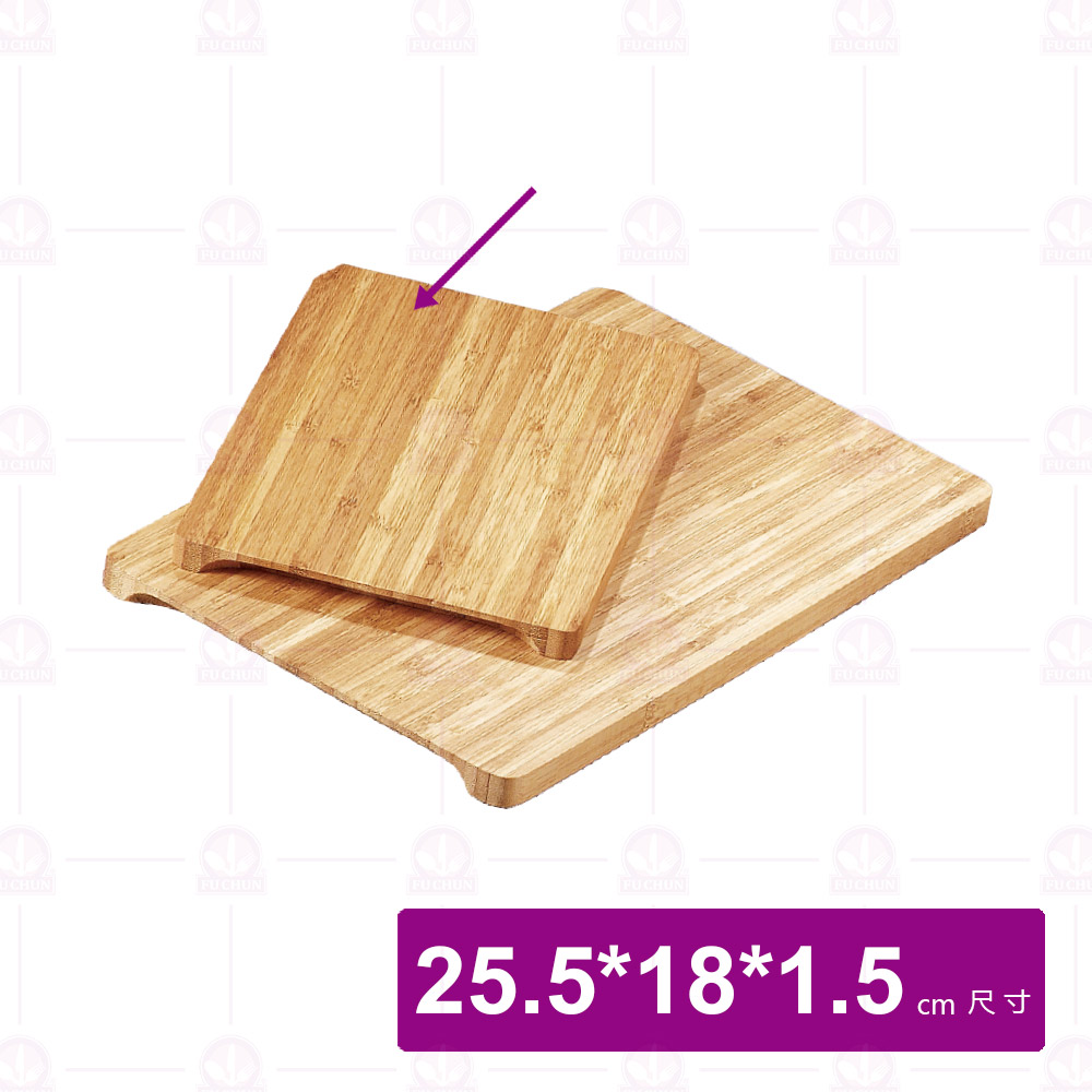 【菊川本味】平面竹端盤 25.5x18x1.5cm/M84-25