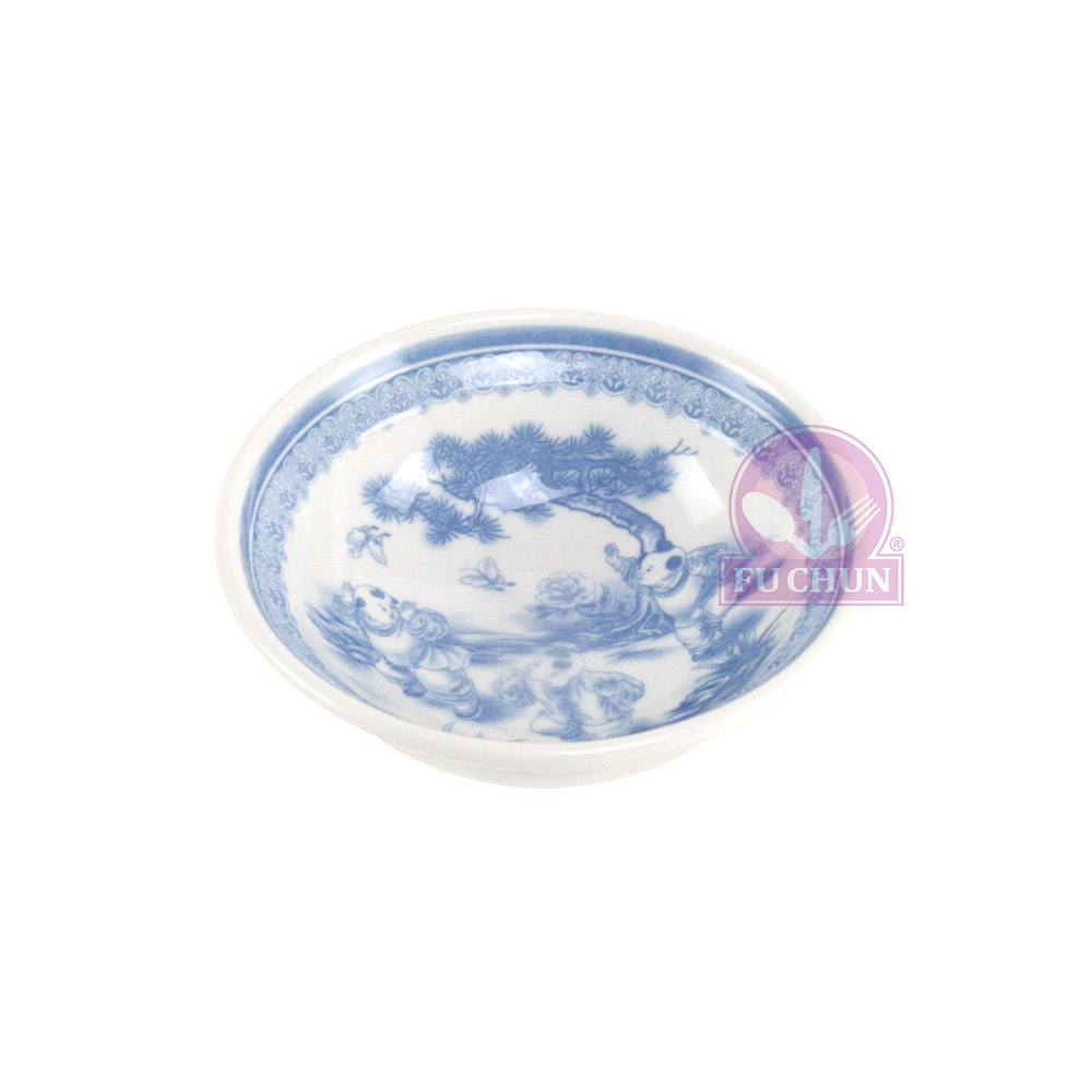 【大同磁器】4.5吋天井淺碗 (10入/束) 12.6x5cm