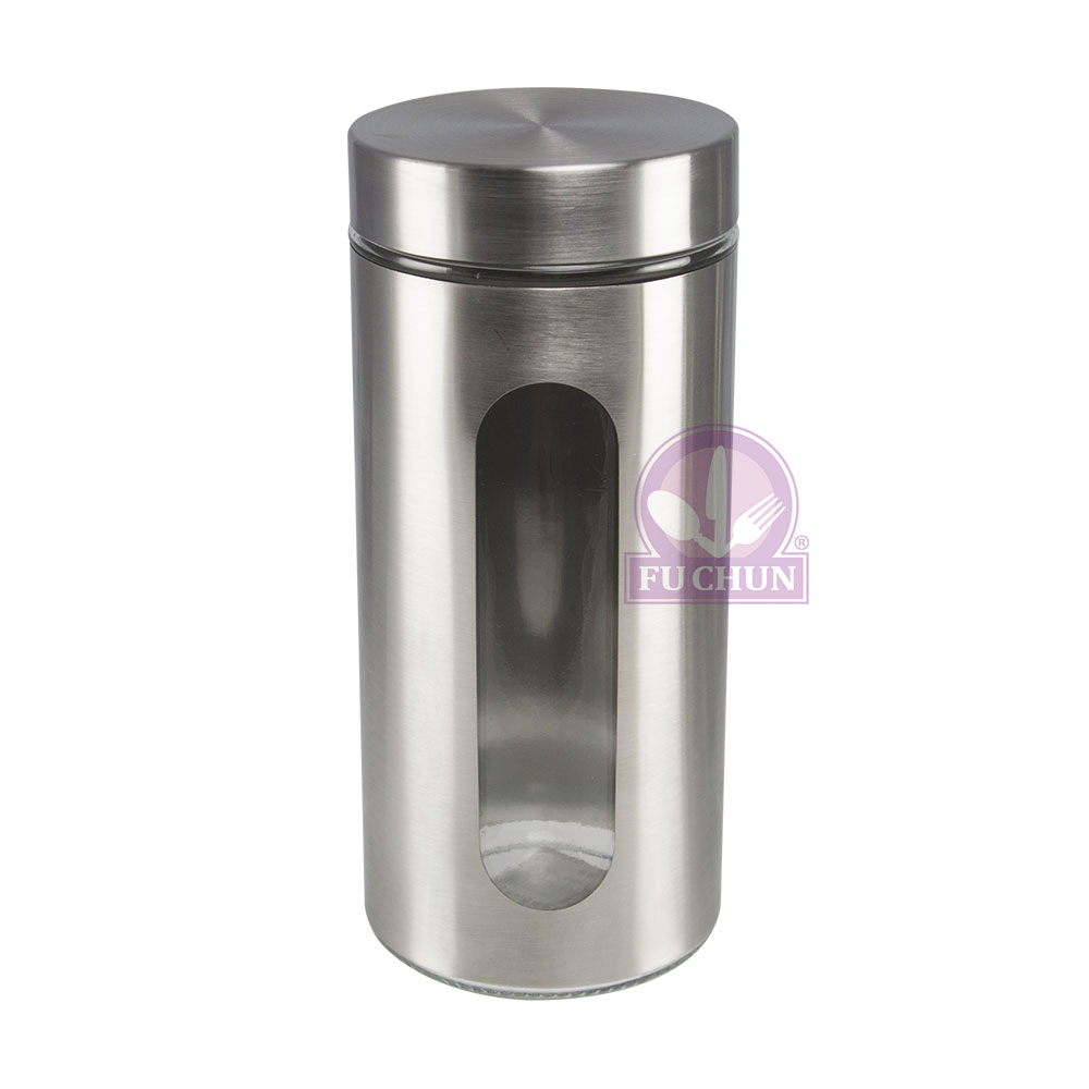 G-4005 優得英式玻璃罐 1400ml Φ9.8*H22.6cm