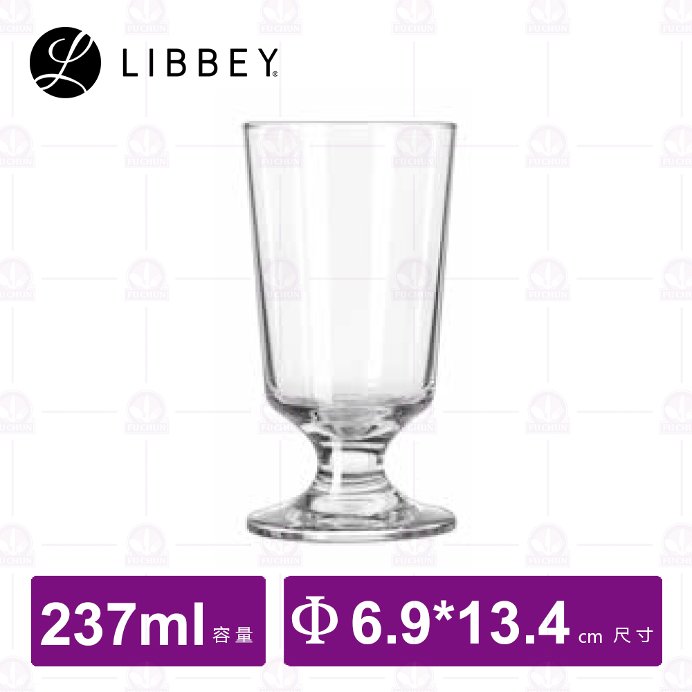 【Libbey】L3736 有腳高圓酒杯 237cc (24入/盒)