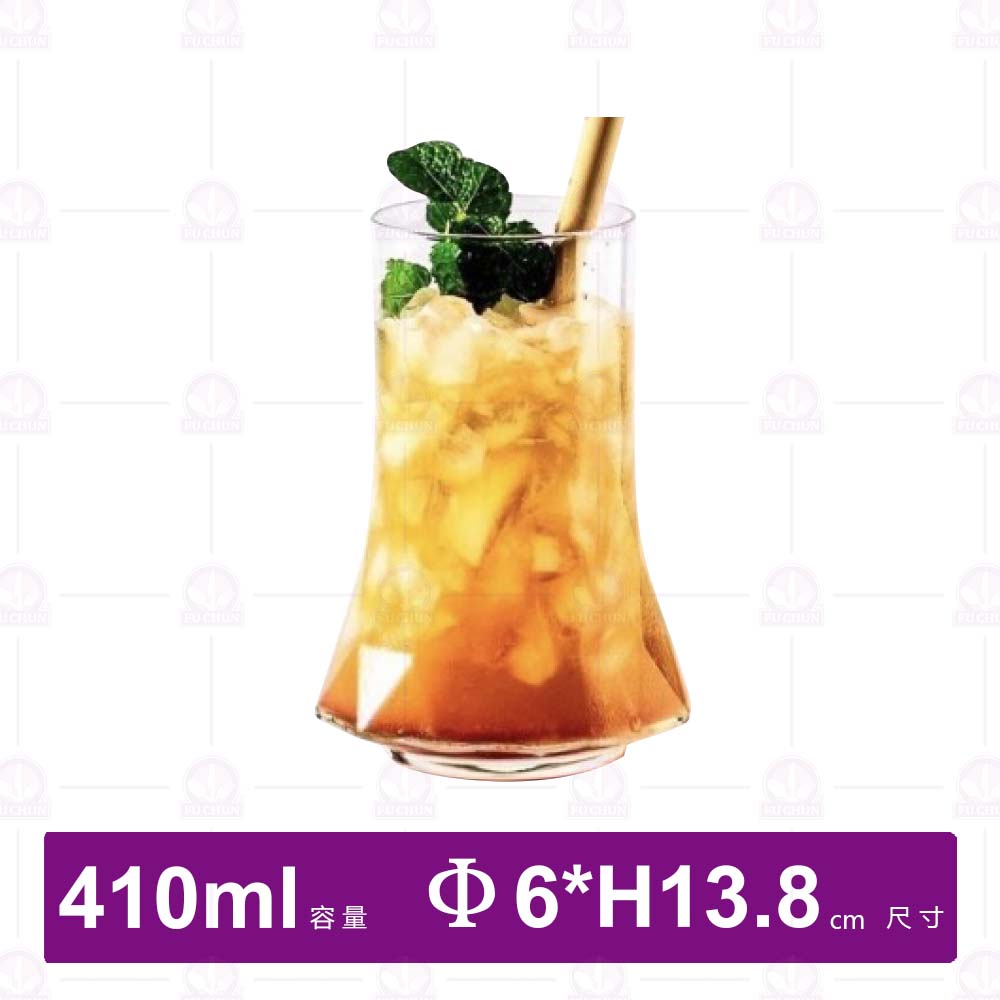 CL-827989 蒂凡斯-菱格紋冷飲杯(6入/盒)