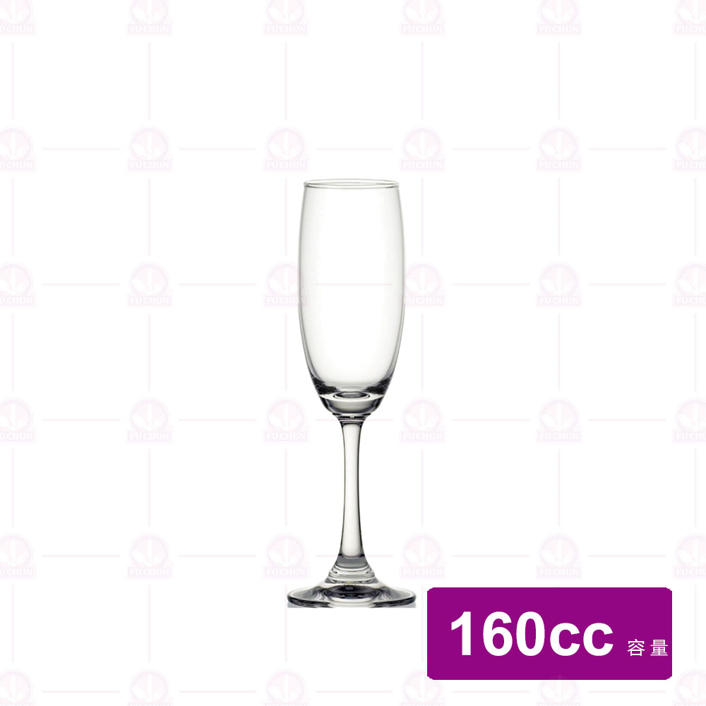【Ocean】高腳香檳杯 (6入/盒) 160cc