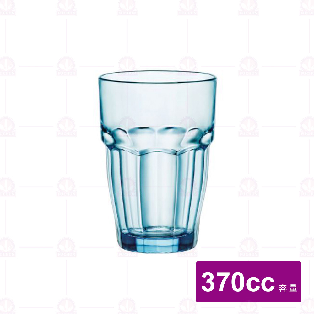 【Bormioli Rocco】Rock Bar 強化杯/藍 370ml (6入/盒