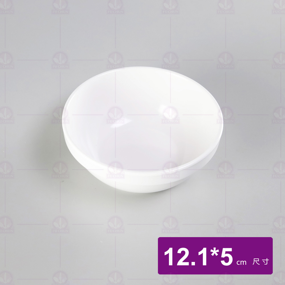 【LihTay】104-1沙拉碗-乳白 12.1x5cm(24入/盒)