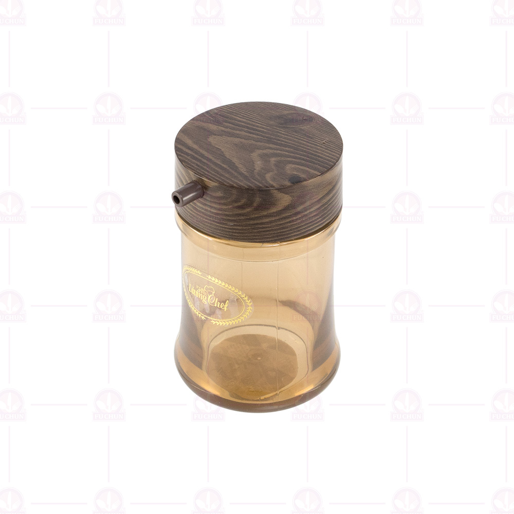 W008 木紋醬油/醋瓶 大Φ6xH10.5cm/230-5008