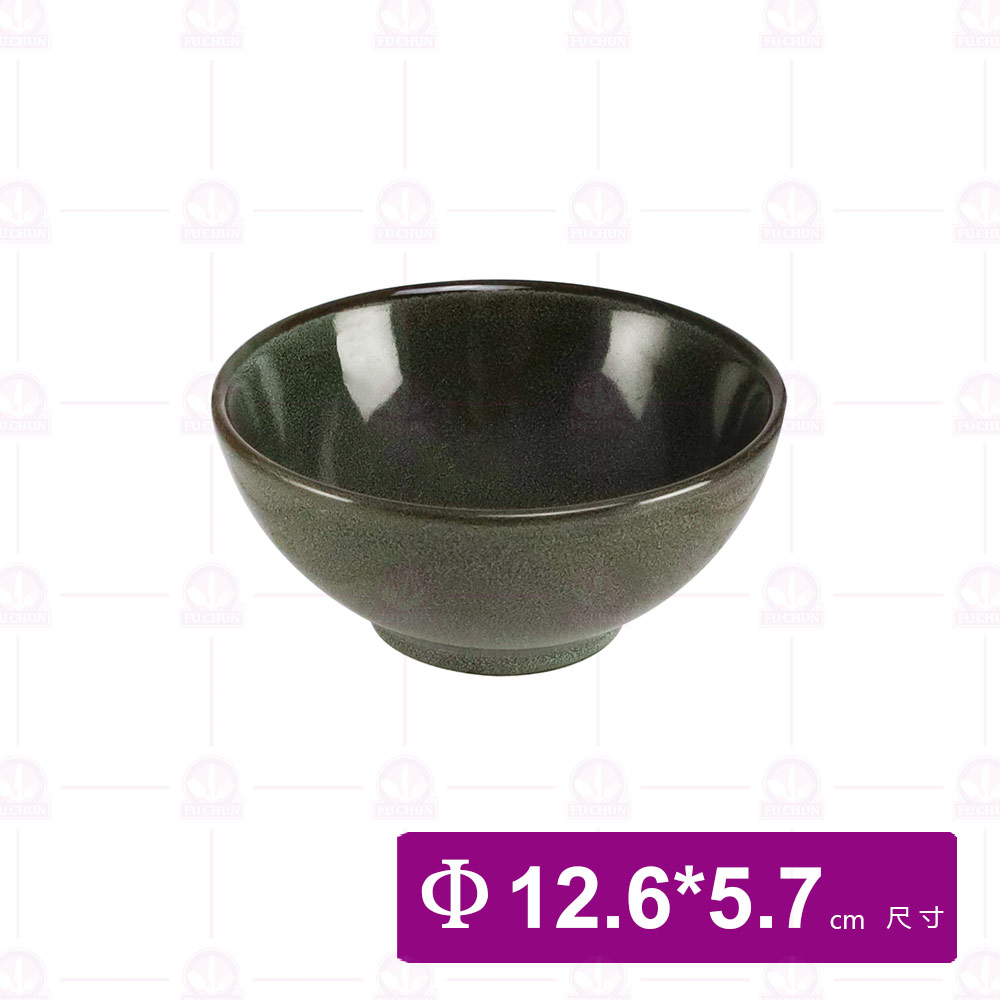 【宜瓷】綠天目飯碗 12.6x5.7cm(10入/盒)