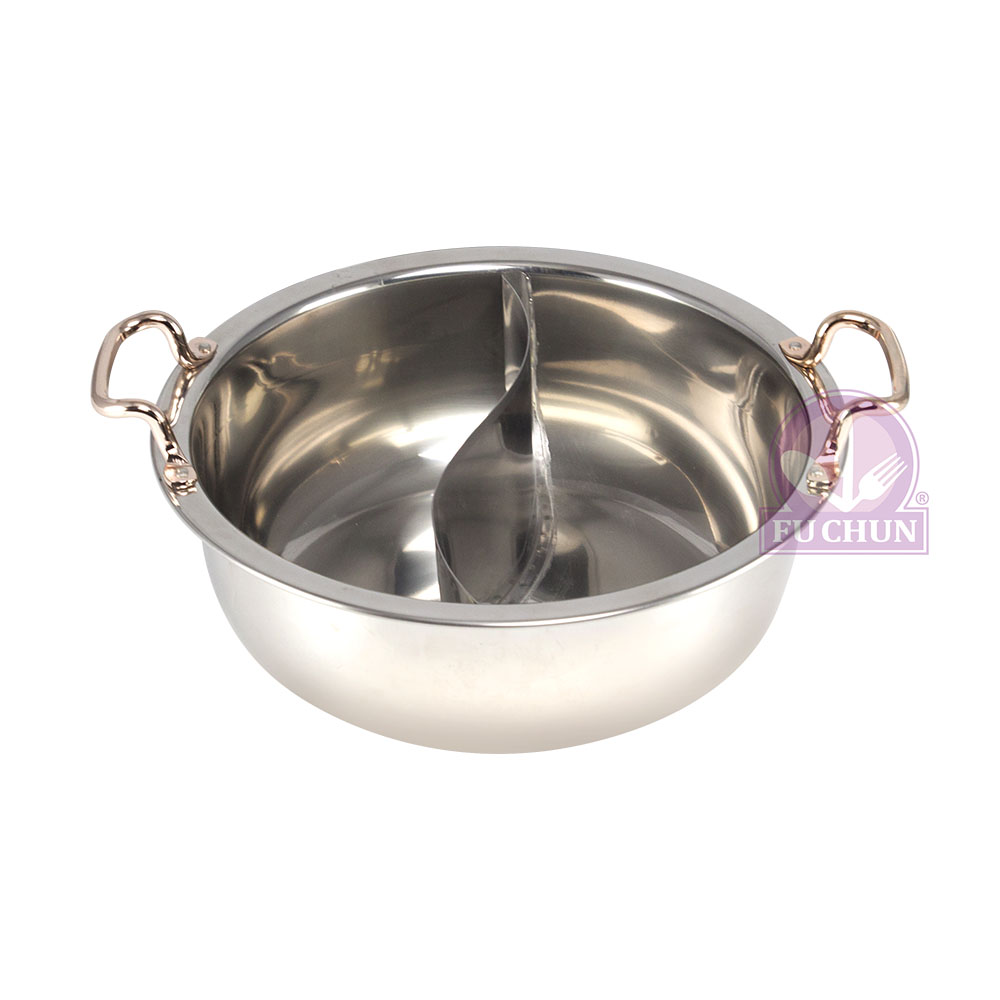 鯉躍龍門金耳鴛鴦鍋身-S型 Φ30xH10cm