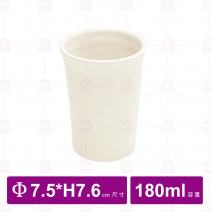【台灣美耐】JW2026 日式高杯 白   (12入/盒)
