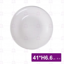 【LihTay】090深水盤-乳白 41cm