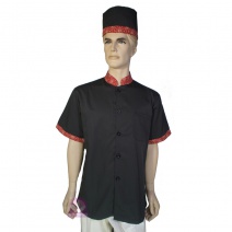 [訂製品] Z160-4廚師服(餐飲服裝)