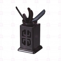 【菊川本味】雕花茶道組-方形