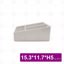 【台灣美耐】6408茶包咖啡擺架(3格)  (接單生產)