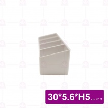 【台灣美耐】6411 茶包咖啡擺架 (4格) 30x5.6x5cm