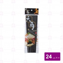 【Shunta金順代】132S 六角筷 黑  (10雙入/束)