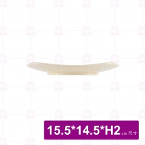 【LihTay】四方菜盤 038 一番花(12入/盒)
