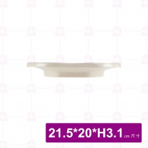 【LihTay】35貝殼燒物盤 一番花(12入/盒)