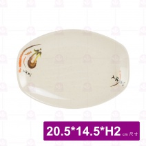 【LihTay】49腰只方盤 一番花(12入/盒)