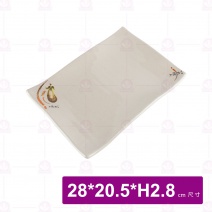 【LihTay】長方盤6021 一番花(12入/盒)