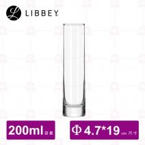 【Libbey】L2824 透明直筒花瓶 200cc (12入/盒)