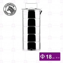 【斑馬 ZEBRA 】多層飯盒5層 18cm