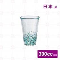 【日本津輕】綠點手作飲料杯 8.6xH12.5cm 300cc