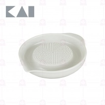 【日本貝印】DH-2203陶瓷磨泥器(白/L) 16.5x18.8x3cm