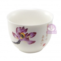 K480-5-1 花枝招展納福杯 60cc 5.5*H4.4cm