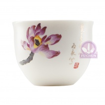 K480-5-1 花枝招展納福杯 60cc 5.5*H4.4cm