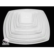 B011-10  10吋四方碟碗   25.5x25.5x5.5cm